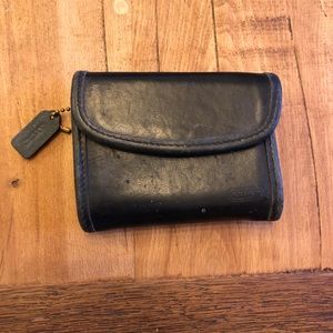 Coach leather wallet